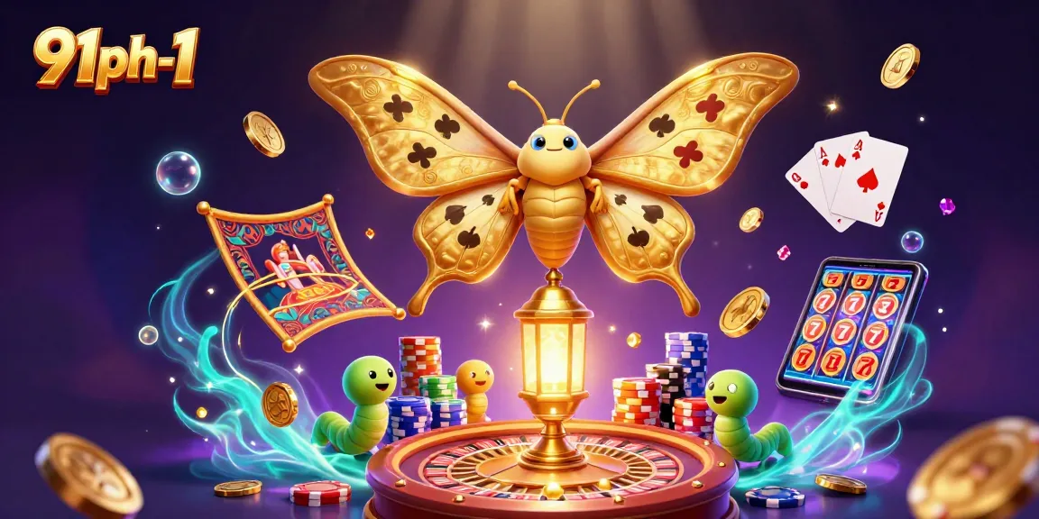 Experience the excitement of winning at 91ph-1 with dazzling symbols and vibrant gaming scenes.
