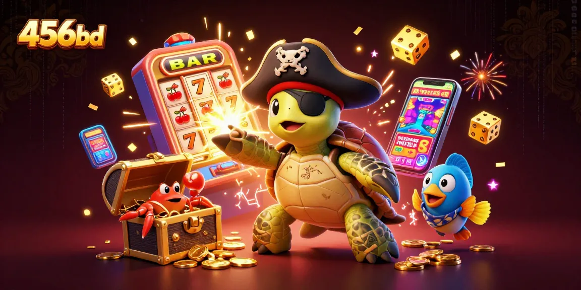 Play thrilling casino games like a champion with 456bd's pirate adventures!