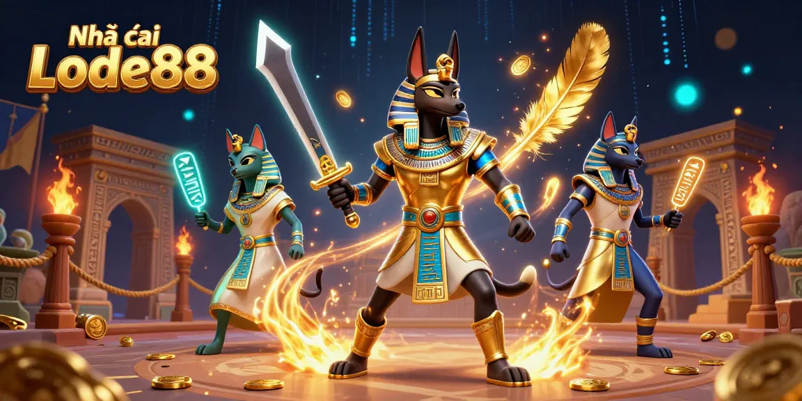 Play engaging games with Nhà cái Lode88 featuring ancient warrior characters in a dynamic casino scene.