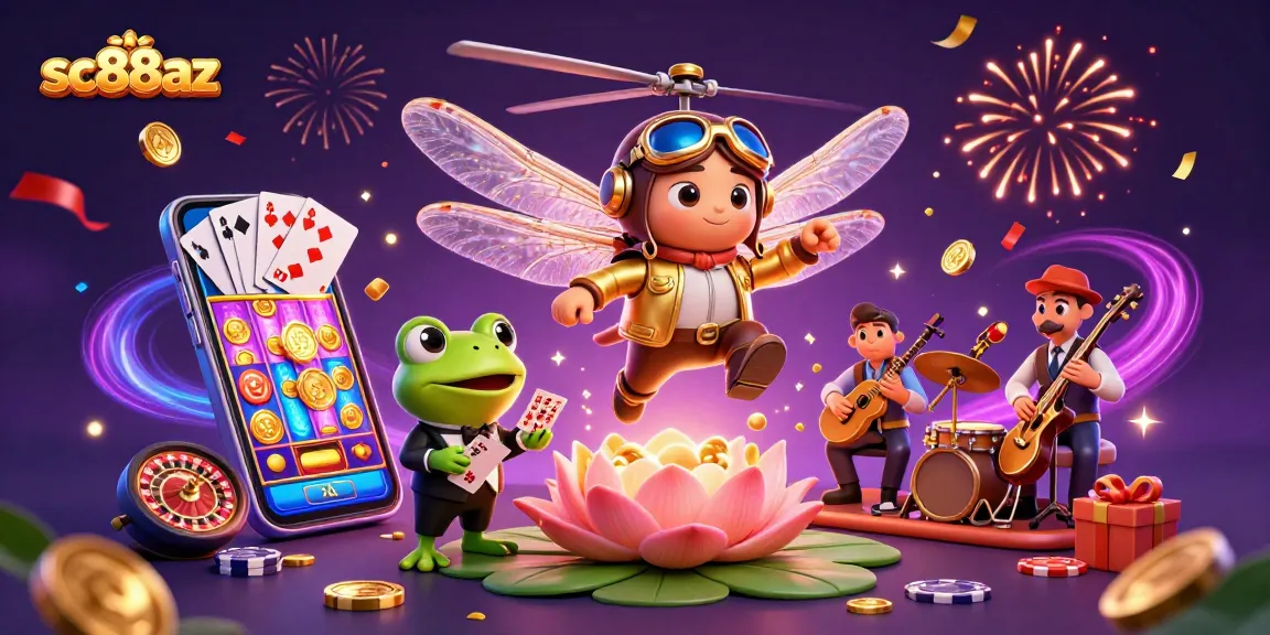 Engage with sc88az and experience thrilling gaming with vibrant slot games and a lively casino atmosphere.