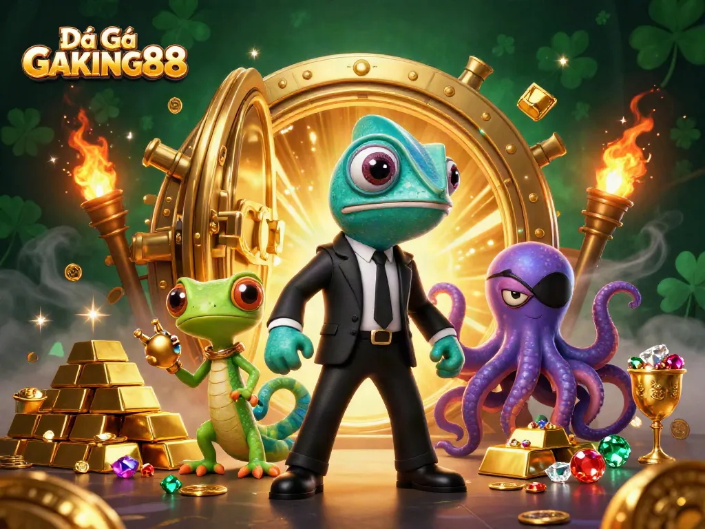 Engage in thrilling battles with Đá Gà GAKING88, where colors change and strategies abound!