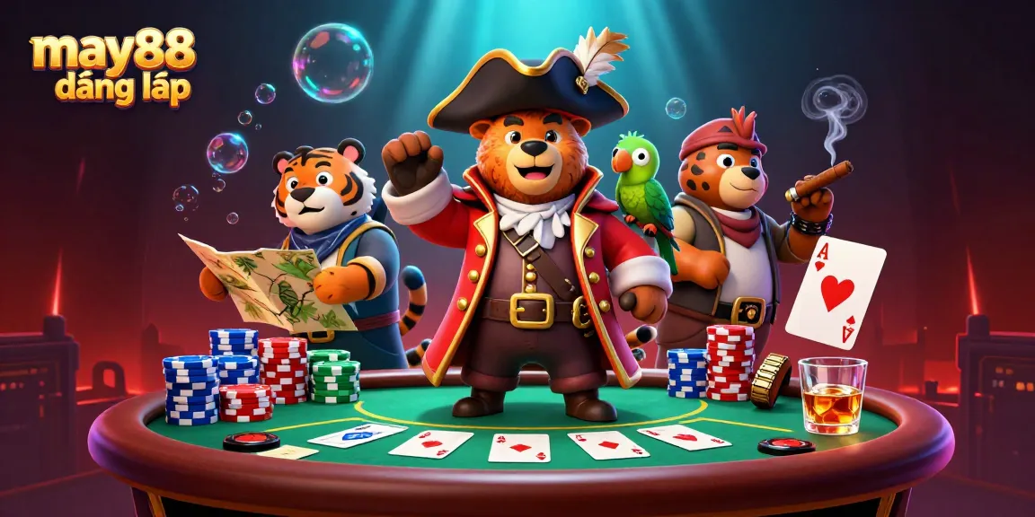 Experience may88 đăng nhập through an exciting poker scene with vivid characters and rich casino elements.
