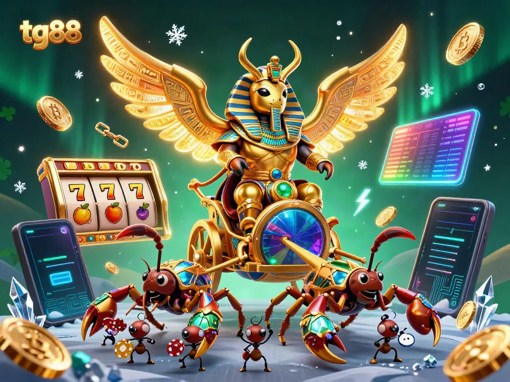 Experience thrilling wins with tg88's vibrant casino adventure scene featuring gold, slots, and crypto.
