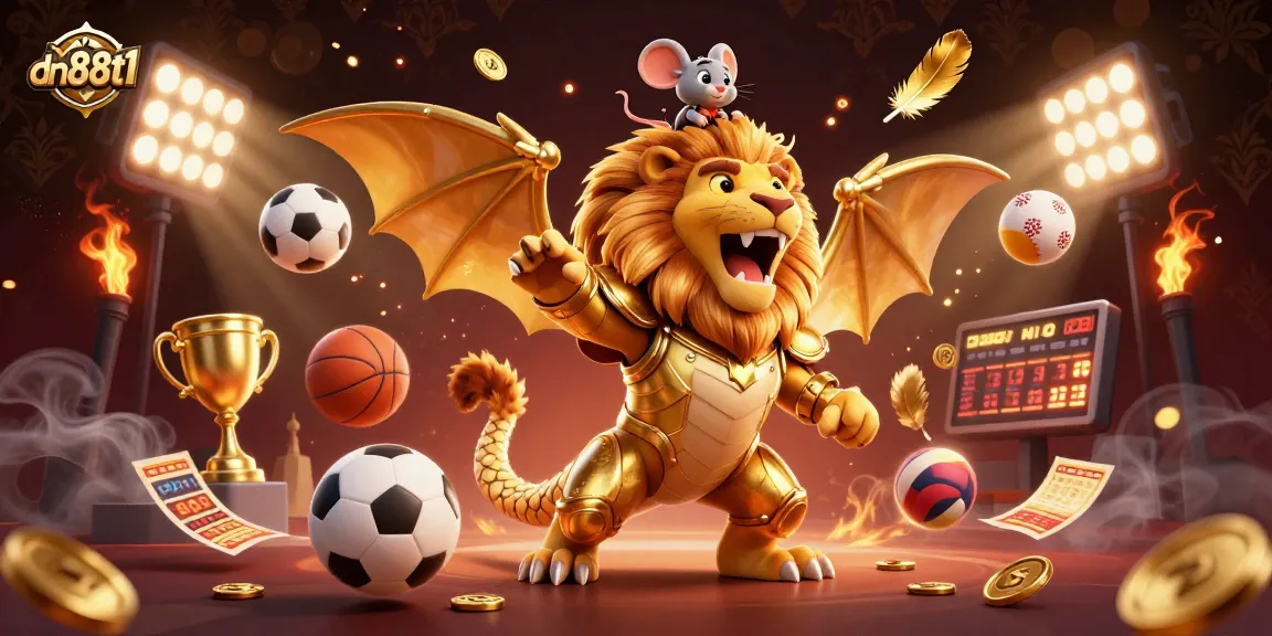 Bet gamers on dn88t1 enjoy thrilling victories with a golden chimera and sports elements.