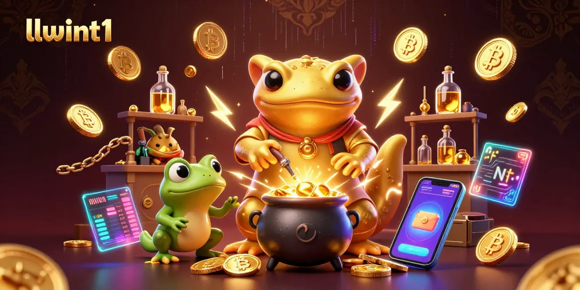 Experience dynamic gameplay at llwint1 with vibrant 3D illustrations of winning bets and gold coins.