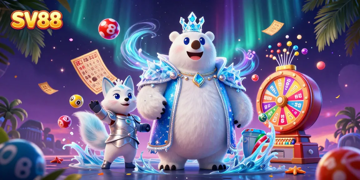 Experience thrilling gameplay at SV88 with vibrant casino elements and engaging characters.