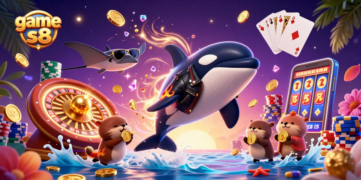 Engage in thrilling game s8 action with vibrant characters and rich casino elements.